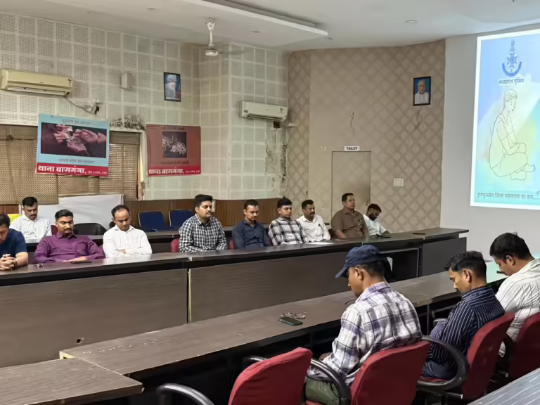 ◆ ध्यान कार्यक्रम के माध्यम से किया जा रहा है, पुलिसकर्मियों के बेहतर स्वास्थ व तनावमुक्ति के प्रयास।
