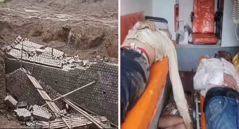 इंदौर में बारिश से बड़ा हादसा, निर्माणाधीन दीवार गिरने से 3 मजदूरों की मौत, एक घायल