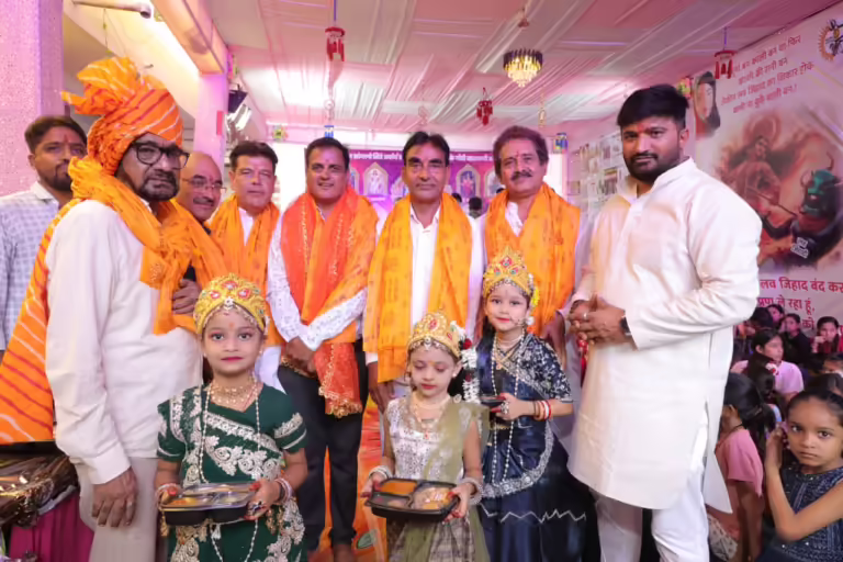 मध्यप्रदेश का सबसे बड़ा कन्या पाद पूजन