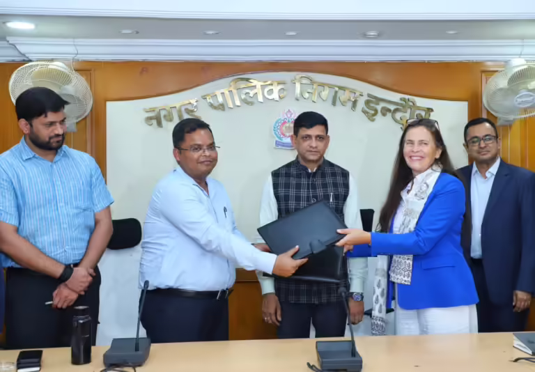 इंदौर नगर निगम और IFC के बीच 1700 करोड़ लोन राशि का एमओयू