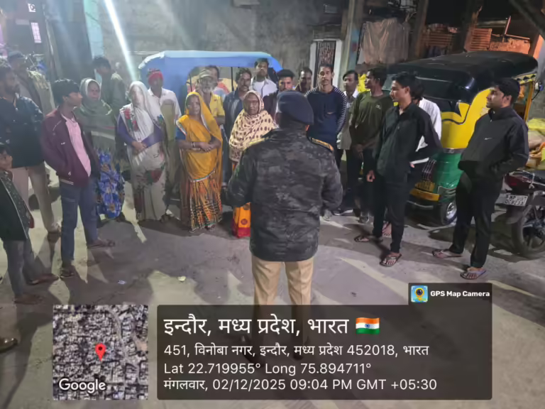 पुलिस का आमजन से संवाद लगातार जारी..किया जा रहा है मोहल्ला बैठकों का आयोजन।