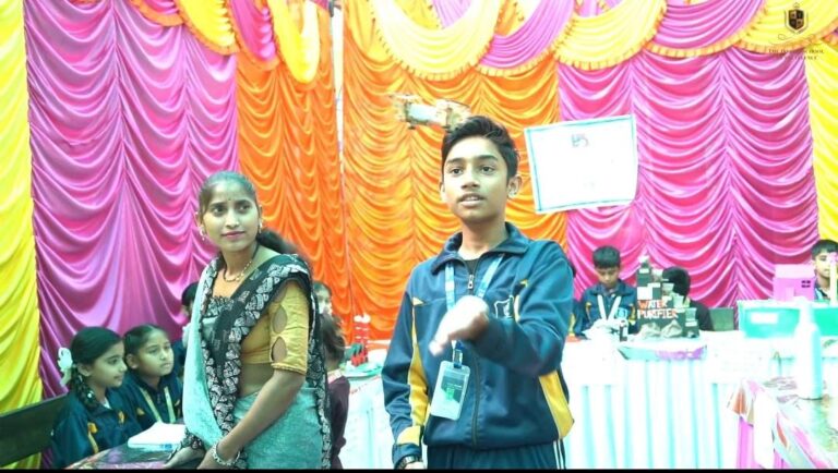 विद्यालय द्वारा रोबोटिक्स, ए.आई फेस्ट एवं साइंस एग्जिबीशन का आयोजन विद्यालय में किया गया