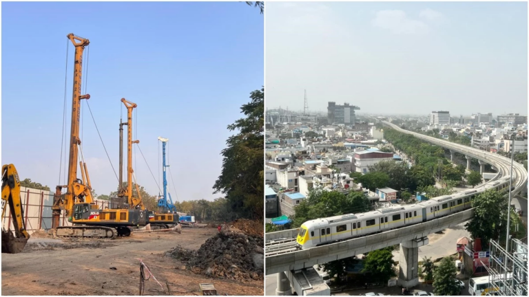 Indore Metro: जमीन की गहराई में मेट्रो स्टेशन की नींव हो रही तैयार, रेडिसन चौराहे पर दिखेगी मेट्रो की रफ्तार