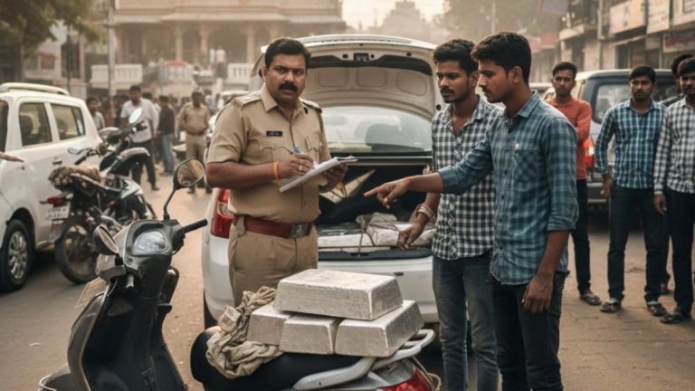 इंदौर में 46 किलो चांदी जब्त, बिना दस्तावेज स्कूटर से ले जा रहे थे आरोपी… सराफा के ज्वेलर का नाम बताया