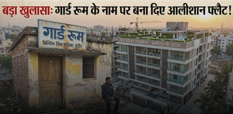 गार्ड रूम के नाम पर बना दिए आलीशान फ्लैट… इंदौर के आधे से ज्यादा पेंट हाउस ‘अवैध’, शासन को करोड़ों का चूना