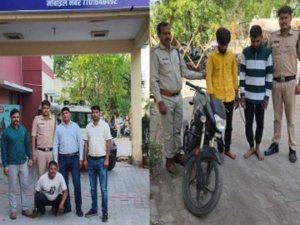 इंदौर की कनाड़िया पुलिस ने 2 गांजा तस्कर पकड़े:डेढ़ किलो गांजा जब्त; मूसाखेड़ी का युवक पिस्टल और कारतूस के साथ पकड़ाया