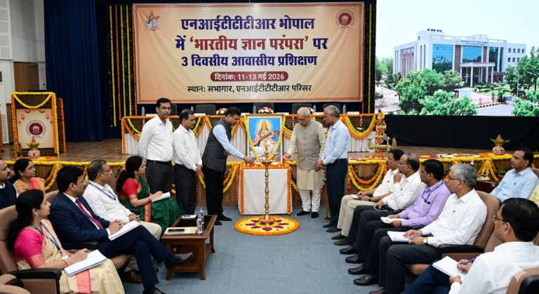 एनआईटीटीटीआर में ‘भारतीय ज्ञान परंपरा’ पर 3 दिवसीय आवासीय प्रशिक्षण
