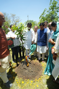 मां के सम्मान में, प्रकृति के संरक्षण का संकल्प
