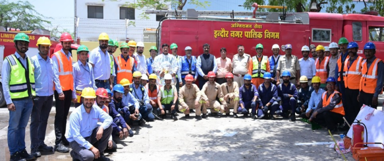 गेल इंडिया लिमिटेड ने इंदौर जिले में जिला प्रशासन के सहयोग से ऑफसाइट मॉक ड्रिल का आयोजन किया