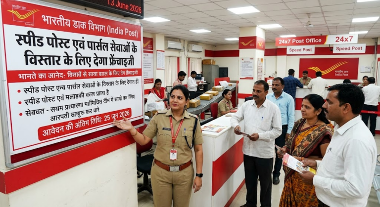 भारतीय डाक विभाग स्पीड पोस्ट एवं पार्सल सेवाओं के विस्तार के लिए देगा फ्रेंचाइजी