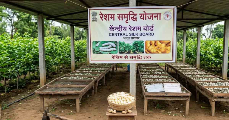रेशम समृद्धि योजना के तहत नवीन हितग्राहियों का ऑनलाइन पंजीयन प्रारंभ