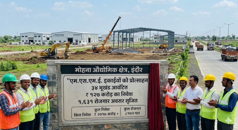 इंदौर में “एम.एस.एम.ई. इकाईयों को मिलेगा प्रोत्साहन”