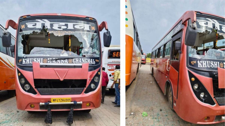 फिल्मी अंदाज में बीच रास्ते फोड़े कांच और चालक-हेल्पर को पीटकर भागे, इंदौर में वर्चस्व की लड़ाई में सवारियों से भरी बसें हाईजेक कर रहे लिस्डेट गुंडे