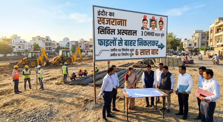फाइलों से बाहर निकलेगा इंदौर का खजराना सिविल अस्पताल, 6 साल बाद जमीन की तलाश शुरू, 3 CMHO बदल चुके