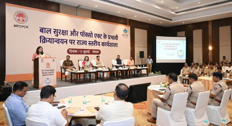 बाल सुरक्षा और पॉक्सो एक्ट के प्रभावी क्रियान्वयन पर भोपाल में 17 जुलाई को राज्य स्तरीय कार्यशाला