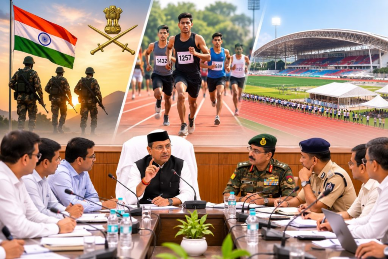 अग्निवीर सेना भर्ती रैली की तैयारियों को लेकर मंत्री श्री सारंग ने ली उच्चस्तरीय समीक्षा बैठक