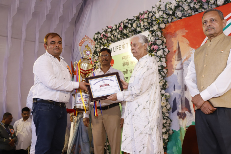 एम.पी. ट्रांसको शिवपुरी टेस्टिंग डिवीजन ने हासिल की राज्य स्तरीय सर्वोत्कृष्ट प्रदर्शन ट्रॉफी