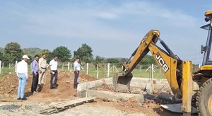 इंदौर में अवैध कॉलोनी पर जिला प्रशासन की बड़ी कार्रवाई