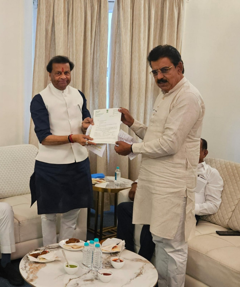 सांसद शंकर लालवानी ने इंदौर के वैश्विक विकास के लिए वित्त आयोग के समक्ष रखी विशेष मांग