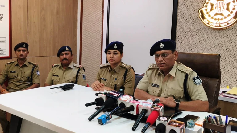 मध्‍यप्रदेश पुलिस की अवैध गांजे की खेती पर बड़ी कार्रवाई