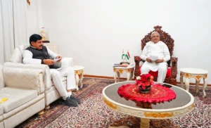 मुख्यमंत्री डॉ. मोहन यादव ने राज्यपाल से सौजन्य भेंट की