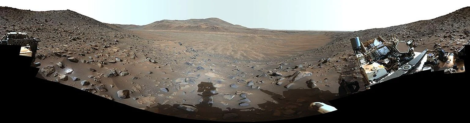 NASA का Perseverance रोवर ने Neretva Vallis पर धूल की तस्वीर ली
