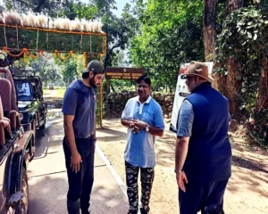 भाला और बंदूक के चैंपियन पहुंचे बांधवगढ़