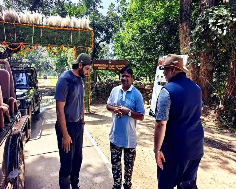 भाला और बंदूक के चैंपियन पहुंचे बांधवगढ़