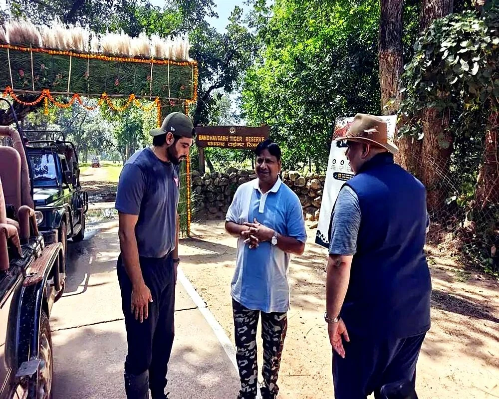 भाला और बंदूक के चैंपियन पहुंचे बांधवगढ़