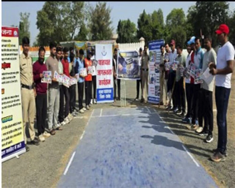 मध्यप्रदेश पुलिस का विशेष यातायात अभियान संपन्न
