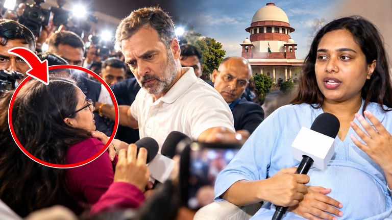 राहुल गांधी के खिलाफ FIR की मांग वाली गर्भवती पत्रकार की याचिका पर नोटिस जारी