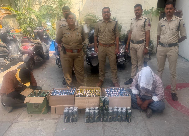 ड्राई डे को लेकर अवैध मदिरा के विरुद्ध आबकारी विभाग की कार्रवाई
