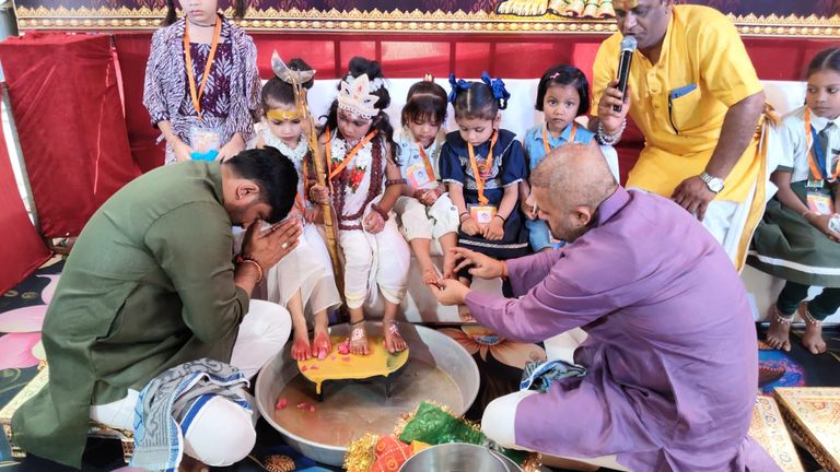 मध्यप्रदेश का सबसे बड़ा कन्या पाद पूजन